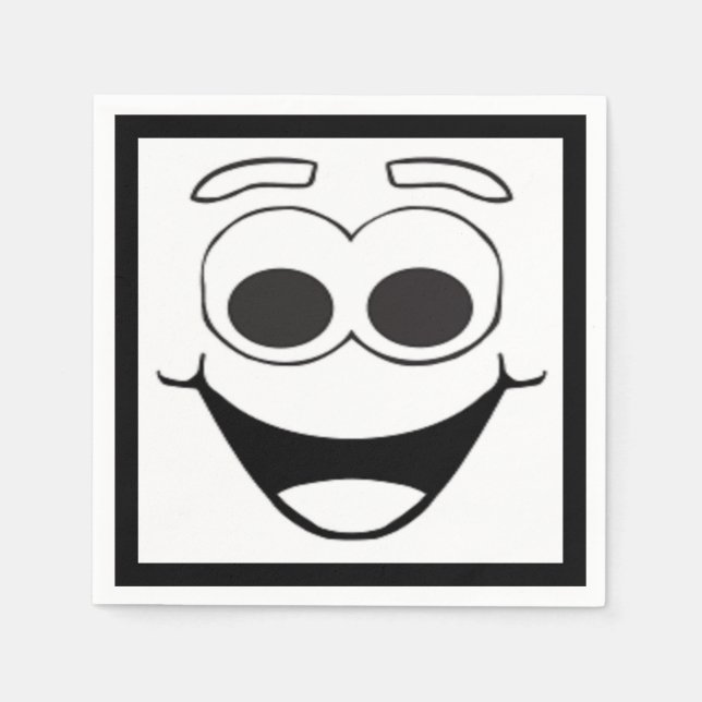 SERVILLETA DE PAPEL FELIZ CARA (Anverso)