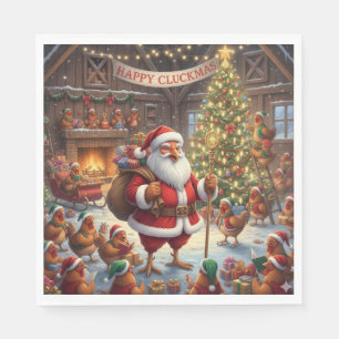 Servilleta De Papel Feliz Cluckmas, Servilletas