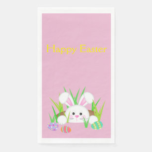 Servilleta De Papel Feliz Conejo de Pascua