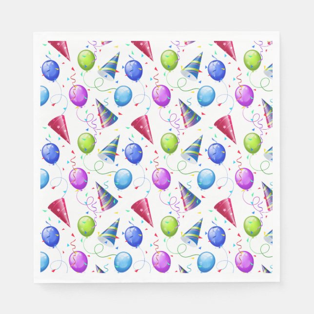 Servilleta De Papel Feliz Cumpleaños  (Anverso)