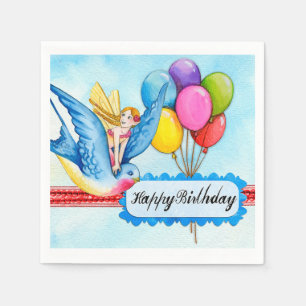 Servilleta De Papel Feliz Cumpleaños