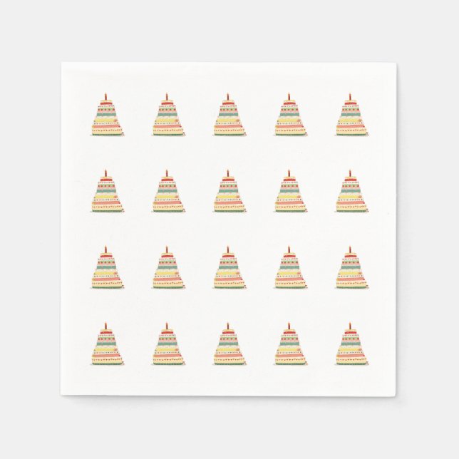 Servilleta De Papel Feliz cumpleaños (Anverso)