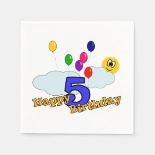 Servilleta De Papel Feliz Cumpleaños
