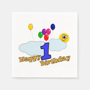 Servilleta De Papel Feliz cumpleaños