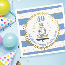 Feliz cumpleaños a cualquier edad Purpurina azul b