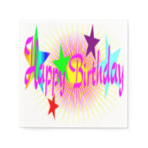 " FELIZ CUMPLEAÑOS " ESTRELLAS