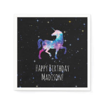 Feliz cumpleaños Galaxy Unicorn