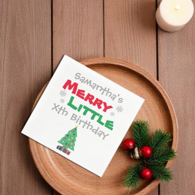 Servilleta De Papel Feliz cumpleaños pequeño (Subido por el creador)