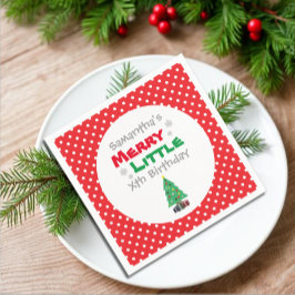 Servilleta De Papel Feliz cumpleaños pequeño