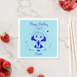 Servilleta De Papel Feliz Cumpleaños Personalizado