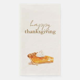 Servilleta De Papel Feliz Día de Acción de Gracias Luncheon Napkin