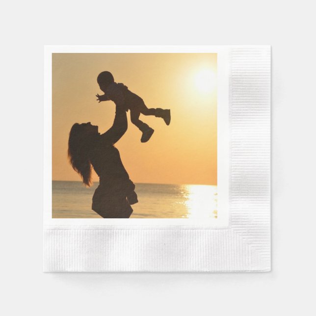 SERVILLETA DE PAPEL FELIZ DÍA DE LA MADRE (Anverso)