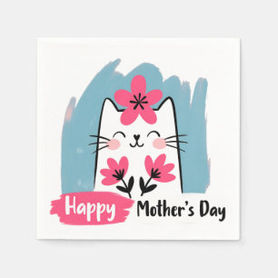 Servilleta De Papel Feliz Día de la Madre