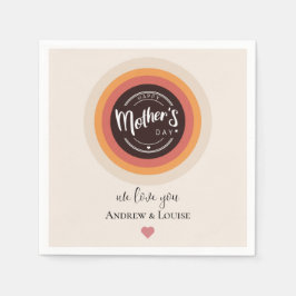 Servilleta De Papel Feliz día de la madre