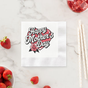 Servilleta De Papel Feliz Día de la Madre