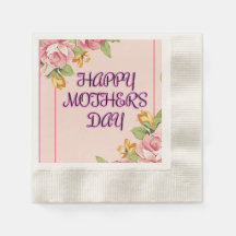 Feliz día de la madre con flores