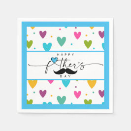 Servilleta De Papel Feliz Día de los Padres