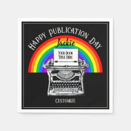 Servilleta De Papel Feliz Día de Publicación Personalizado LBGTQ
