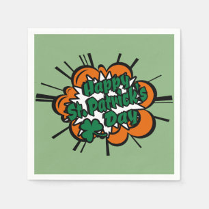 Servilleta De Papel Feliz Día de San Patricio