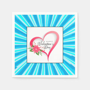 Servilleta De Papel Feliz Día de San Valentín-53816