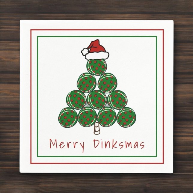 Servilleta De Papel Feliz Dinksmas Árbol de Navidad Navideño  (Subido por el creador)