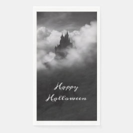 Servilleta De Papel Feliz Fiesta de Castillo de Halloween Spooky