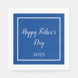 Servilleta De Papel Feliz Fiesta del Día del Padre