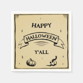 Servilleta De Papel feliz halloween