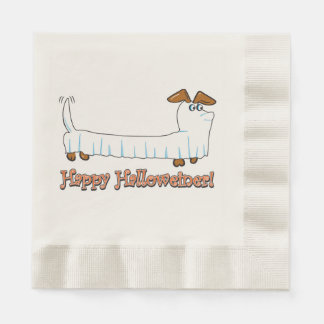 Servilleta De Papel Feliz Halloween Dachchund