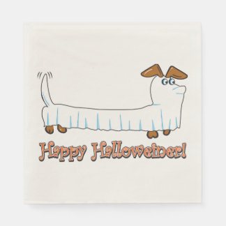 Servilleta De Papel Feliz Halloween Dachshund