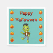Feliz Halloween del pequeño Frankenstein