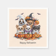 Feliz Halloween Perros Chihuahua
