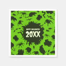 Feliz Halloween Personalizado Año Oscuro Insectos