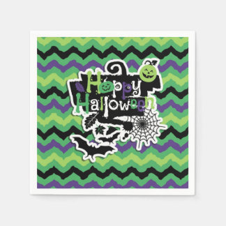 Servilleta De Papel Feliz Halloween Spooky Fun
