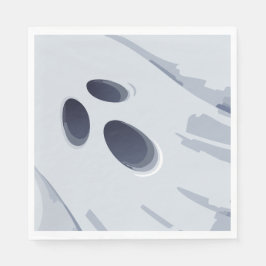 Servilleta De Papel Feliz Halloween Spooky Ghost Face