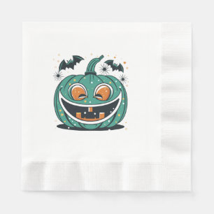 Servilleta De Papel ¡Feliz Halloween! ¡Talla una Calabaza!