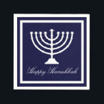 Servilleta De Papel Feliz Hanukkah<br><div class="desc">Feliz Hanukkah</div>