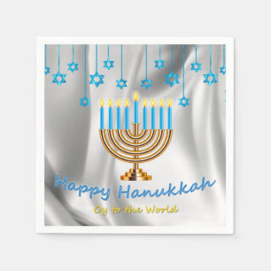 Servilleta De Papel Feliz Hanukkah
