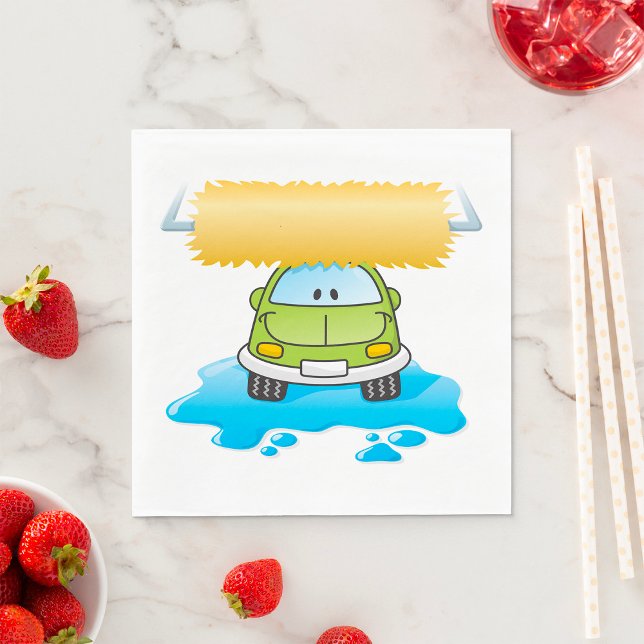 Servilleta De Papel Feliz lavado de coches (Subido por el creador)