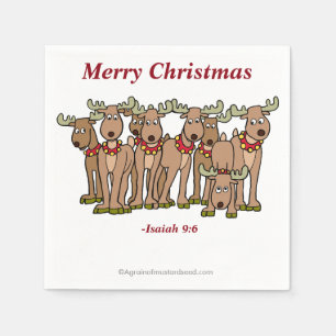 Servilleta De Papel Feliz Navidad