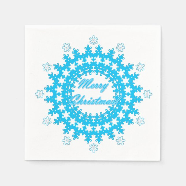 Servilleta De Papel Feliz Navidad (Anverso)