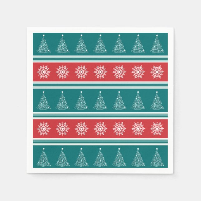 Servilleta De Papel Feliz Navidad (Anverso)