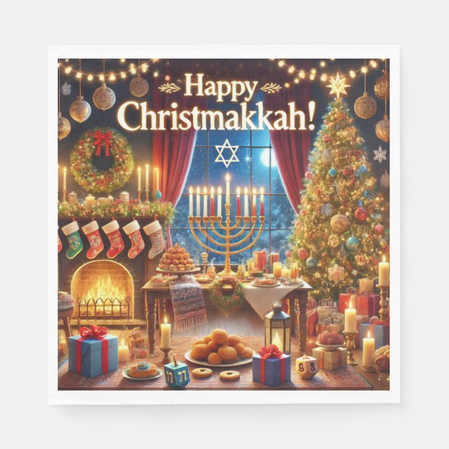 Servilleta De Papel ¡Feliz Navidad! (Anverso)