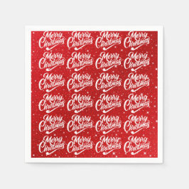 Servilleta De Papel Feliz Navidad