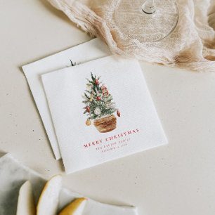 Servilleta De Papel Feliz Navidad