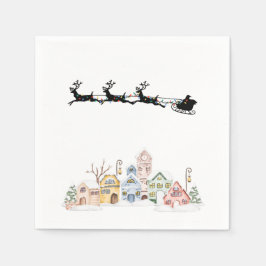 Servilleta De Papel Feliz Navidad