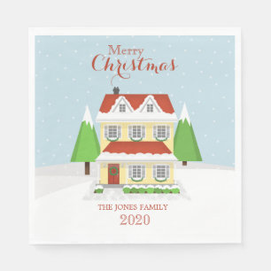 Servilleta De Papel Feliz Navidad