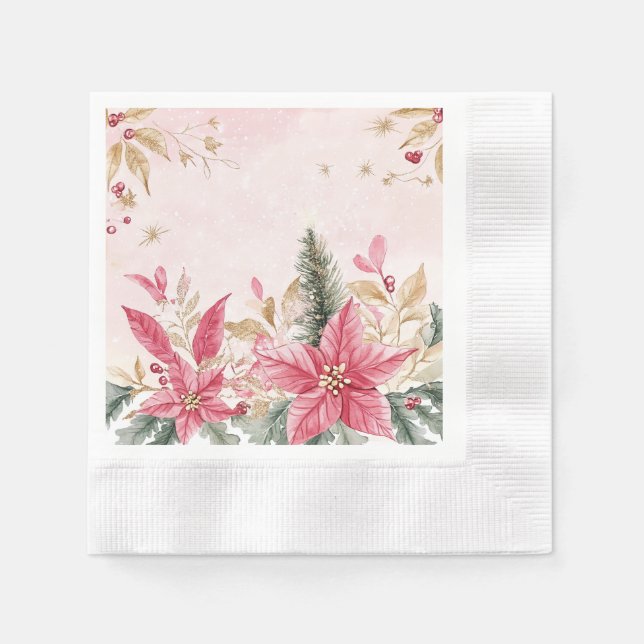 Servilleta De Papel Feliz Navidad (Anverso)