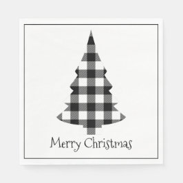 Servilleta De Papel Feliz Navidad Búfalo Navidades Rústicos