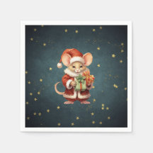 Feliz Navidad Cute Mouse